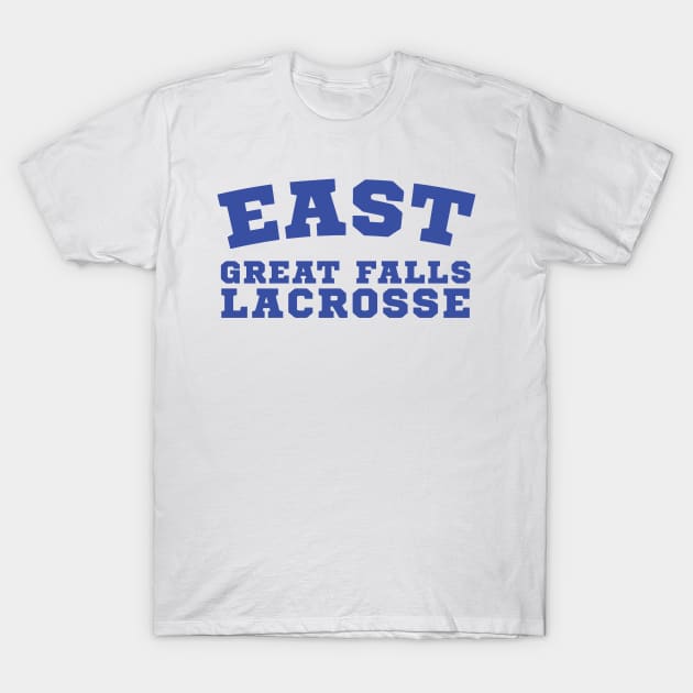 East Great Falls Lacrosse T-Shirt by nickmeece